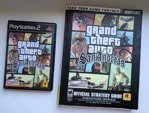 Grand Theft Auto: San Andreas & Official Guidebook - Playstation 2 Bundle.  - Picture 1 of 3