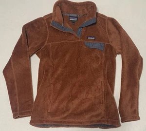 Patagonia Re-Tool Snap-T Pullover Womens Medium Rusted Iron Outdoors Hiking C3 - Picture 1 of 4