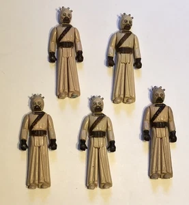 5 1977 Vintage Star Wars Tusken Raider Sand Person People Action Figuren Army - Bild 1 von 9