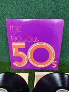Authentic The Fabulous 50's / Double Album Columbia 12" Vinyl LP - Picture 1 of 3