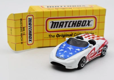 Matchbox Superfast #15 Ford Mustang Mach III bianco. Prodotto in... - Immagine 1 di 4