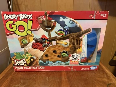 Angry Birds Go! Jenga Pirate Pig Attack Game by Hasbro - Image 1 of 3