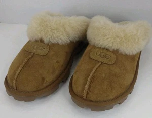 UGG Coquette S/N 5125 Chestnut Suede Soft Slippers Women's US Size 10  - Picture 1 of 19