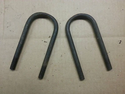 Pernos en U de resorte para Jeep Willys MB GPW (PAR) 8 hojas resorte delantero NOS G503 Foto 1 de 2