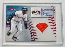 2000 BARRY BONDS GENUINE COVERAGE BATTING GLOVE ORANGE SLABBED!!