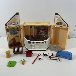PLAYMOBIL 5418 Country Series My Secret Pony Farm Play Box con accessori - Foto 1 di 9