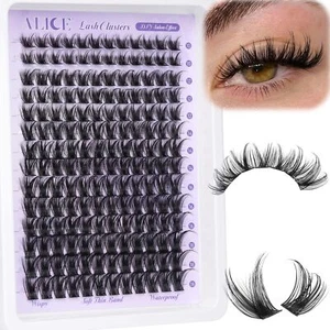 Lash Clusters Wispy Cluster Eyelash Extensions 168pcs Fluffy Individual Lashe... - Picture 1 of 9