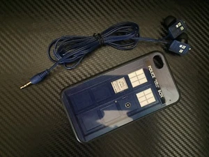 DR WHO Tardis IPhone 4/4s Case With Earbuds - Photo 1 sur 12