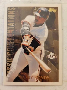 1996 Topps Classic Confrontations #CC6 Barry Bonds - Picture 1 of 1
