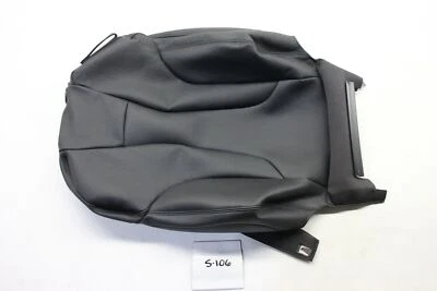 New OEM Genuine Audi LH Seat Cover Black Leather 2015-2017 A3 8V7881805NQJH - Image 1 of 3