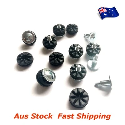 Disk Drive HDD PC Noise Vibration Rubber Grommet Mounts UNC 6-32 Screw 10pc - image 1 of 4