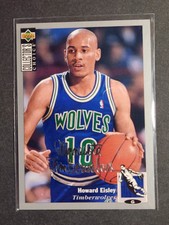 1994-95 Collector's Choice Silver Signature Howard Eisley #339 Timberwolves 