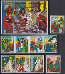 F-EX51009 PARAGUAY MNH 1979 CHILD YEAR UNICEF CHILDREN CARTOON CINDERELLA GRIMM - Picture 1 of 1