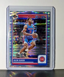 Jalen Duren 2023-24 Panini Premium NBA Hoops #274 Pulsar Prizm Pistons - Picture 1 of 2