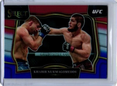 Khabib Nurmagomedov Silver Octagonside Select SSP Case Hit Super Short Print - Image 1 of 2