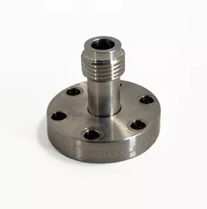 MDC 1.33" DN16CF Conflat Vacuum CF Flange to 1/4" Male VCR Fitting Adapter - Picture 1 of 4