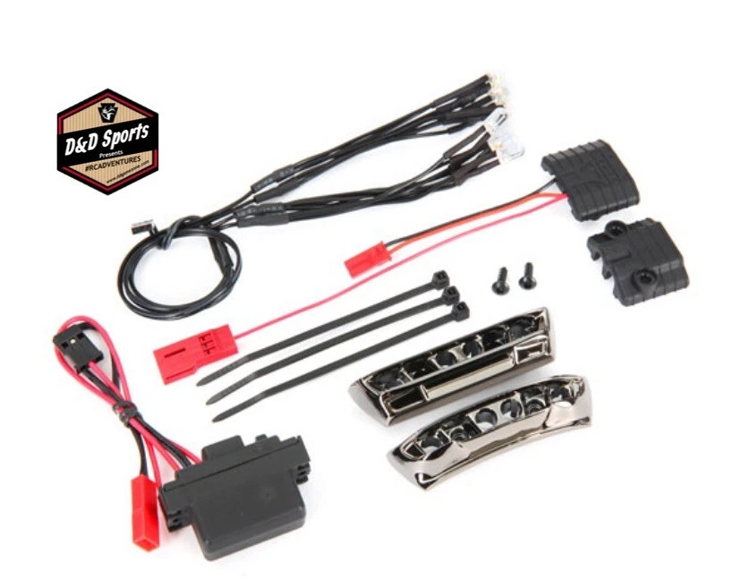 Traxxas 7185A - LED light kit, 1/16 E-Revo® (includes power supply) - Image 1 of 1
