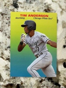 2019 TOPPS TBT 1970 FOOTBALL SET 19 CARD CHICAGO WHITE SOX TIM ANDERSON #111 - Picture 1 of 1
