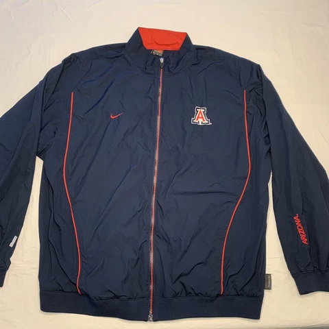 NCAA University of Arizona Wildcats Nike Clima Fit Windbreaker Jacket Men’s XL Cover