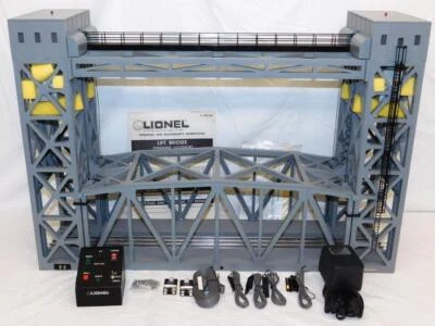 Lionel Trains 6-12782 Lift Bridge in Shipping BOX O Unused C-9 Bell & Lights 30" - Image 1 of 4