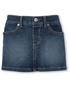 baby girls Toddler Denim Skort Skirt China Blue 4T US - Picture 1 of 6