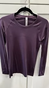 Lululemon Swiftly Tech Long Sleeve 2.0 Size 6 Grape Thistle - Picture 1 of 4