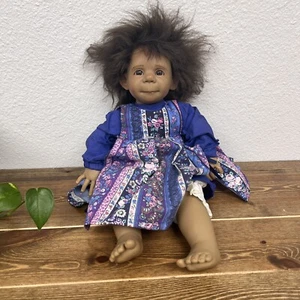 Deutsche Jeckle-Jansen Puppe "Gertrud" 18 Zoll von Petra Jeckle 1993 - Bild 1 von 10