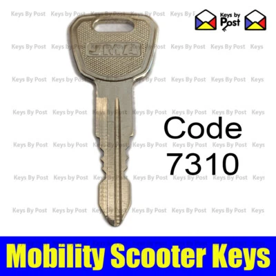7310 KEY FOR DMA MERIT ROMA MEDICAL RASCAL VISION LYON GALAXY 2 MOBILITY SCOOTER