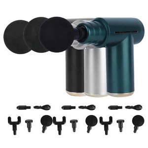 Mini Portable Handheld Deep Tissue Massage Gun Pain Relief Household Body Mu HR6 - Picture 1 of 28