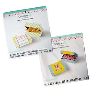 lote venta 2 x Celebrate It: paquetes Spring Treat Box - caja de regalo - Pascua - Imagen 1 de 5