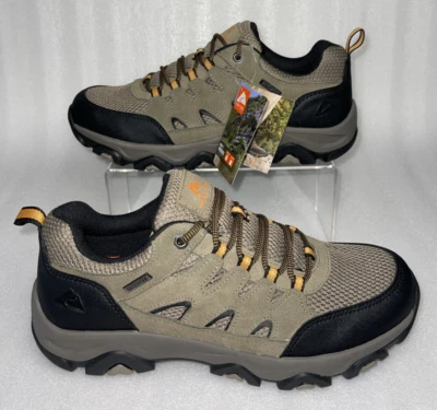 Ozark Trail Taupe Waterproof Lightweight Hiking Shoes Men's Size 12 NEW IN BOX - Image 1 of 4
