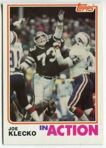 1982 Topps #172 Joe Klecko New York Jets - In Action - Picture 1 of 2