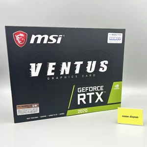 MSI NVIDIA GeForce RTX 2070 Ventus OC Graphics Card 8GB GDDR6 Used Tested Japan - Picture 1 of 18