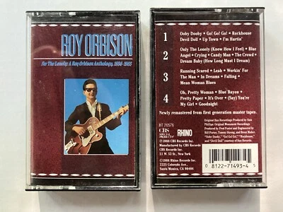 Roy Orbison "For The Lonely: A Roy Orbison Anthology, 1956-1965" -  2 Tape Set - Image 1 of 3