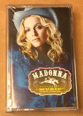 MADONNA - MUSIC (2000) SEALED CASSETTE MADE IN TURKEY - Image 1 of 2