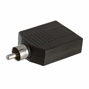 Rca Plug To 2X6.35Mm Mono Jack Adapter 181-N - Picture 1 of 1