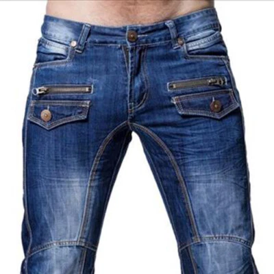 Vaqueros de hombre K&M Kosmo Lupo BOLTEN denim corte recto todas las tallas Nuevo