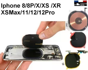 Nappe NFC Charge induction Sans fil pour iPhone 8/8 plus/iPhone x/xr/xsmax/11 12 - Bild 1 von 13