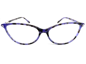 New Tom Ford Cat Eye Women's Eyeglasses Frame TF 56155 54mm Purple 54-14-140 - Picture 1 of 12