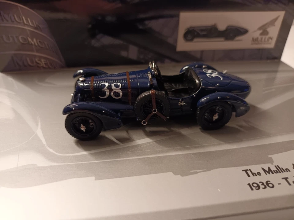 Talbot Lago T26-SS Grand Prix- Mullin Museum -  1936 - 1:43 Minichamps 437117130 - Bild 1 von 3