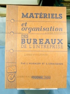 MATÉRIELS ET ORGANISATION DES BUREAUX DE L'ENTREPRISE, ÉDITIONS FOUCHER, 1969 - Picture 1 of 12