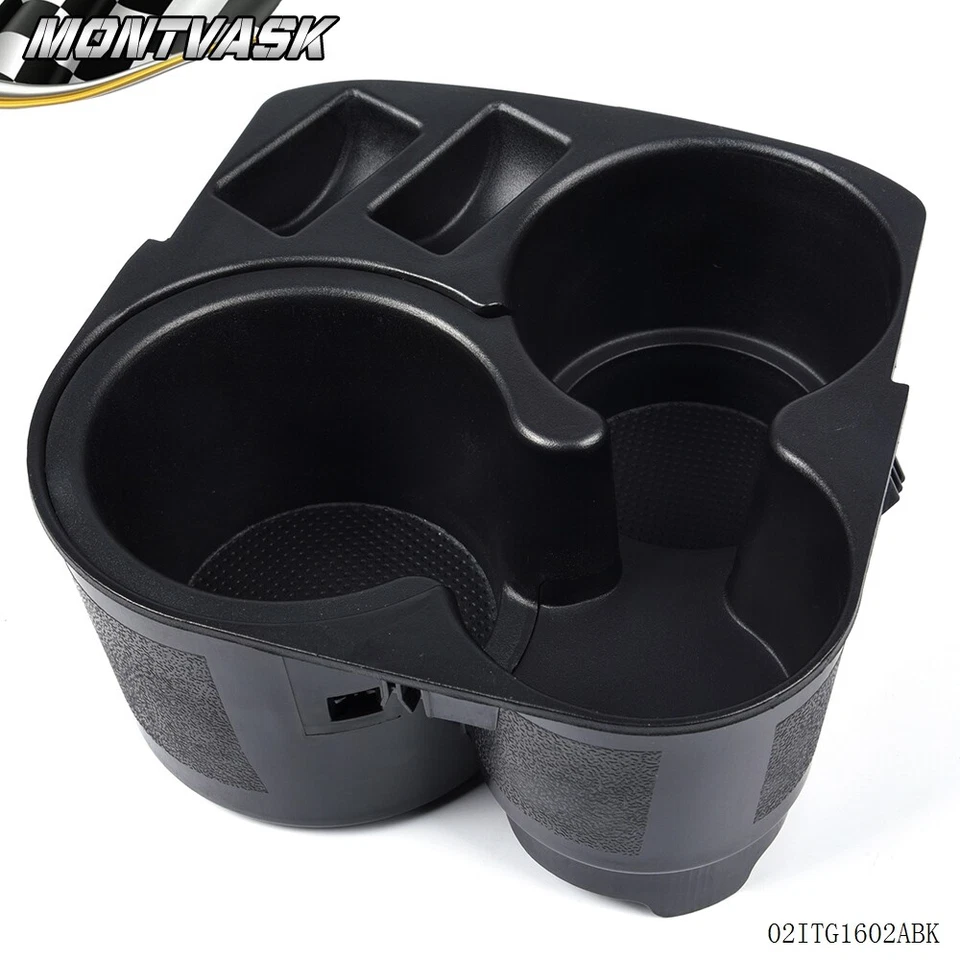 Fit For 07-2012 Nissan Altima Center Console Cup Holder Liner W/ Insert Drink - Image 1 of 4