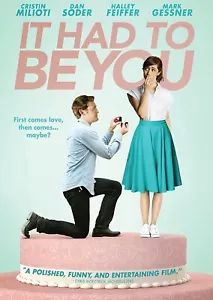 It Had To Be You (DVD, 2016) Cristin Milioti, Dan Soder, 032429264480 - Foto 1 di 1