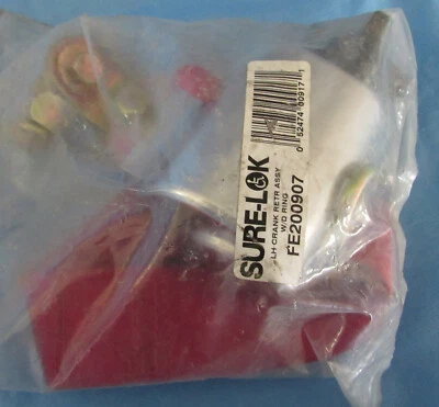 New SURE-LOK FE200907 LH Crank Retractor Wheel Chair Seat Belt Assembly w/D Ring - Image 1 of 4