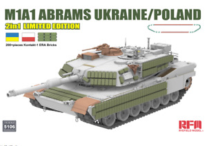 RYEFIELD 5106 1/35 M1A1 Abrams Ukraine/Poland 2in1Limited