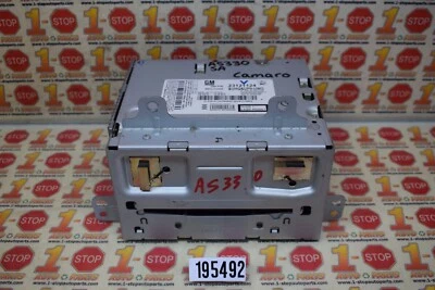 Chevrolet Camaro 2013 radio AM/FM navegación USB reproductor de CD receptor 23121124 OEM Foto 1 de 4