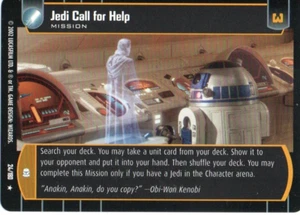Star Wars TCG - AOTC - Jedi Call for Help #24 Rare - Picture 1 of 1