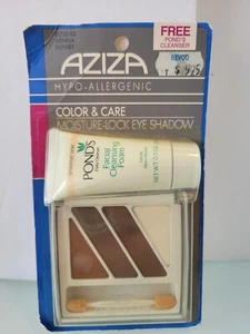 Aziza Prince Matchabelli COLOR CARE EYESHADOW Sienna Sunset W Ponds Facial Foam - Picture 1 of 9