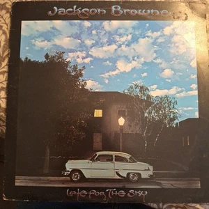 JACKSON BROWNE "LATE FOR THE SKY" VINYL LP 1974 VG+ - Picture 1 of 4