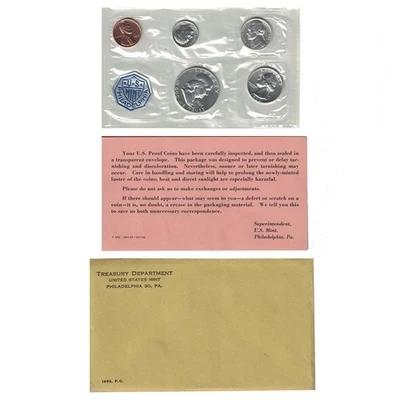 1963 U.S. Mint Proof Set Not Sealed - Image 1 of 3